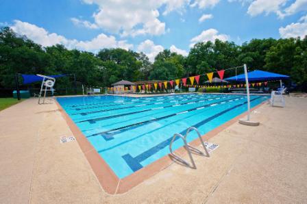 Creekside Pool Shade Cover - Brushy Creek MUD